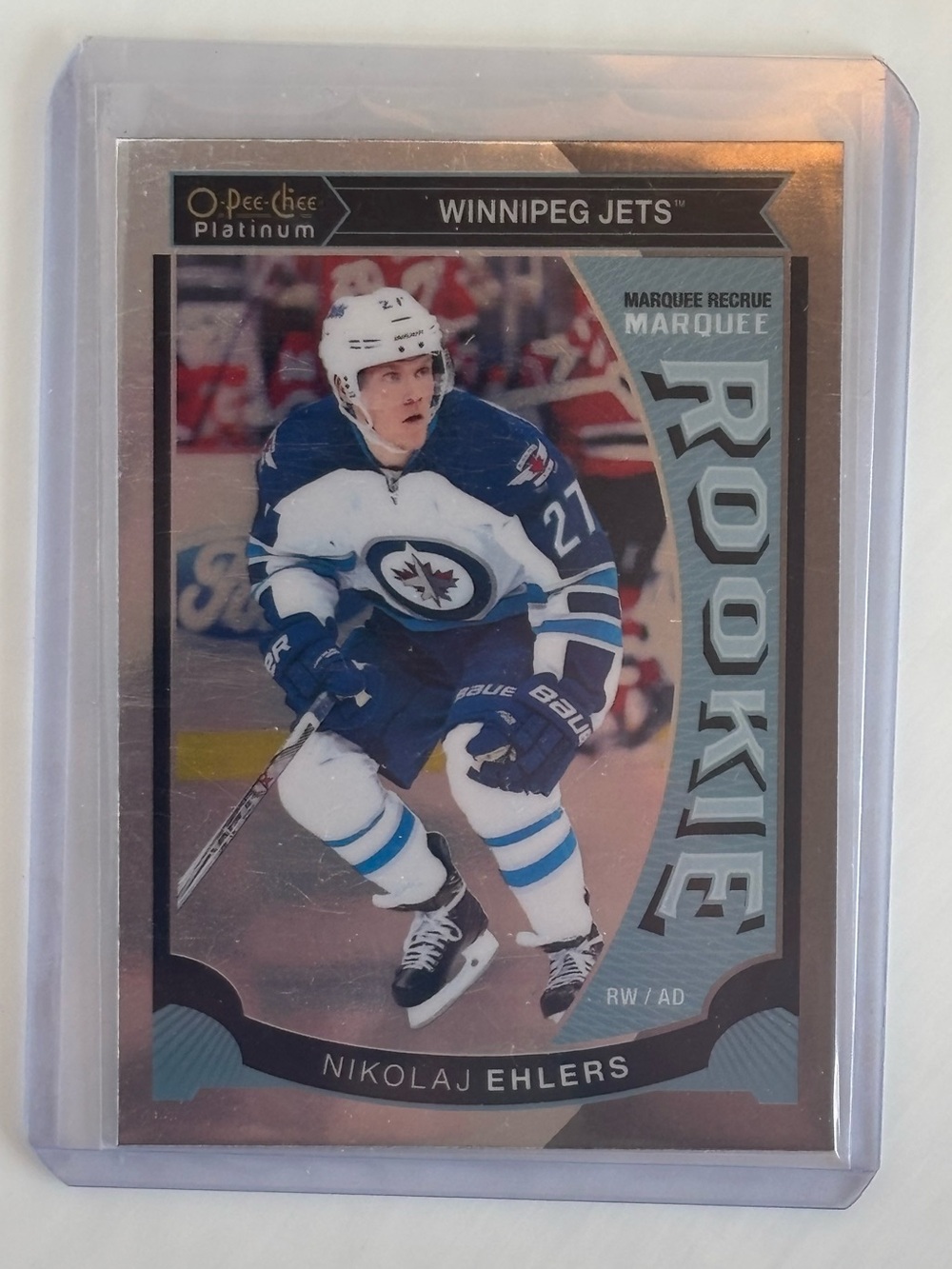 Nikolaj Ehlers 2015-16 O-Pee-Chee Platinum Marquee Rookie Winnipeg Jets